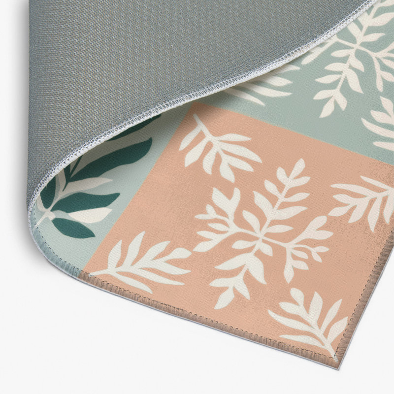 Tapis d'intérieur et d'extérieur Leafy Retreat, Rectangulaire 3 pi x 5 pi