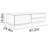 Black walnut rectangular end table-110367794