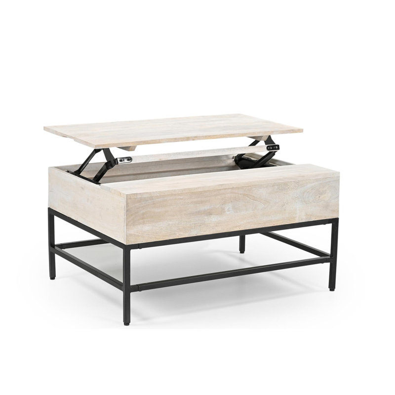 Table basse à plateau relevable, Blanchies