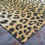 Ehren Leopard Animal Print New Gold Indoor Outdoor Area Rug-293817151