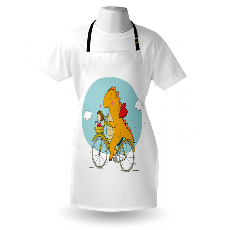 Tablier de vélo dinosaure