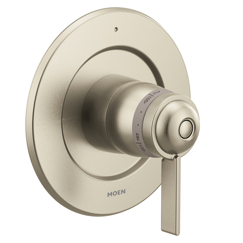 Cia Exacttemp Tub/Shower Valve Only, Brushed Nickel