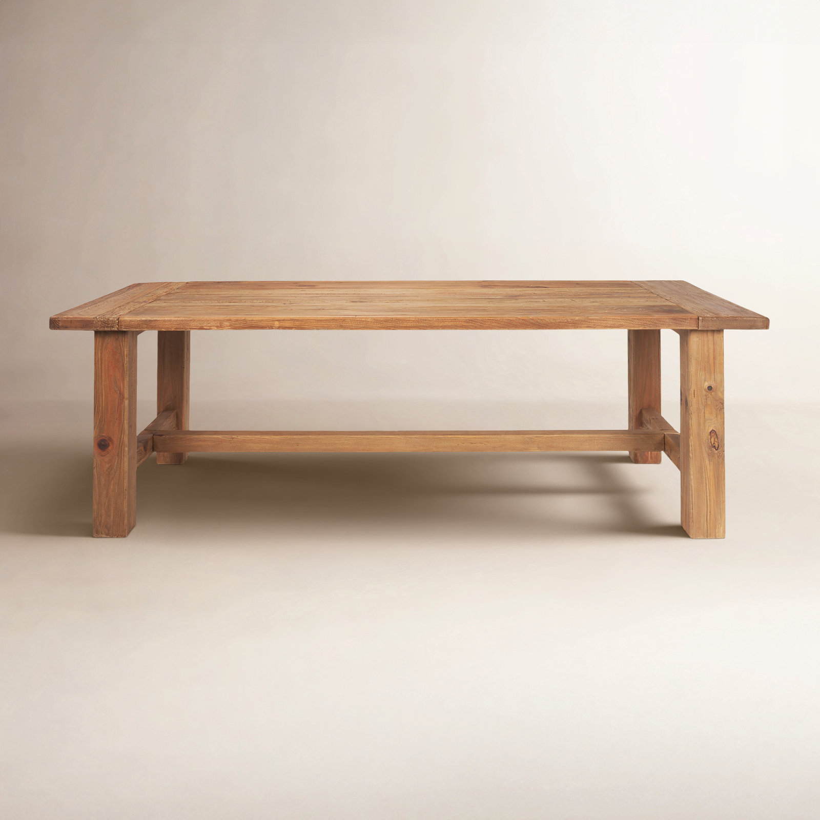 Nonnie Pine Dining Table, 39" W x 94.5" L