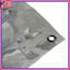 Tapisserie murale fleurs grises et blanches-47014242