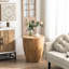 Table basse de style rétro avec fonction de rangement - bois massif et fabrication, 21,63 po x 21,63 po x 23,73 po, capacité de charge de 220 lb, espace, routine de nettoyage facile Combinaison de style rétro classique, charge,
