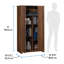 Armoire de rangement 2 portes Gracianna-1455976005