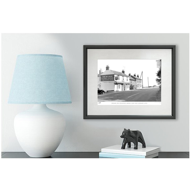 Holme-on-Spalding-Moor, New Inn Corner C1955 by Francis Frith - Single Picture Frame Print, 40cm H x 50cm W x 2.3cm D