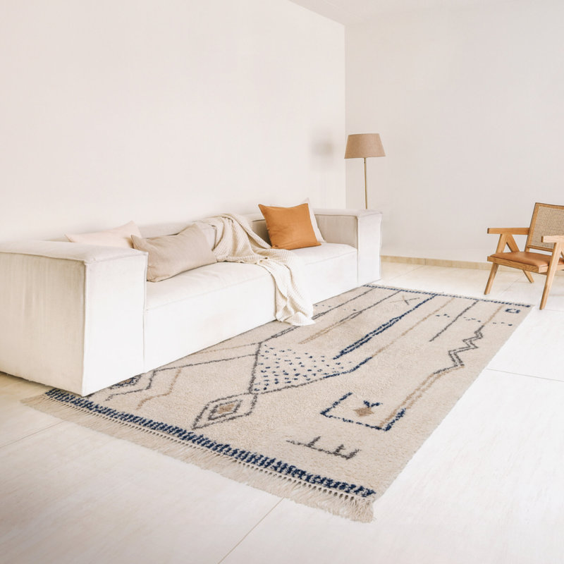 Abriele Moroccan Area Rug, Rectangle 200 x 290cm