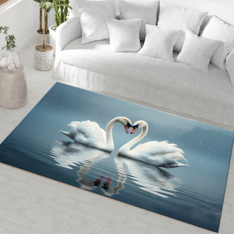 Non Woven Soft Type Printed Rug with Elegant Floral Pattern for Stylish Home Decor Enhancement in Vibrant Colors