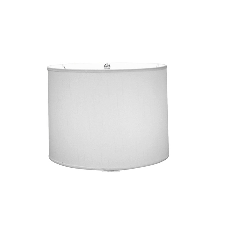 30" Tall Table Lamp, White Linen Shade