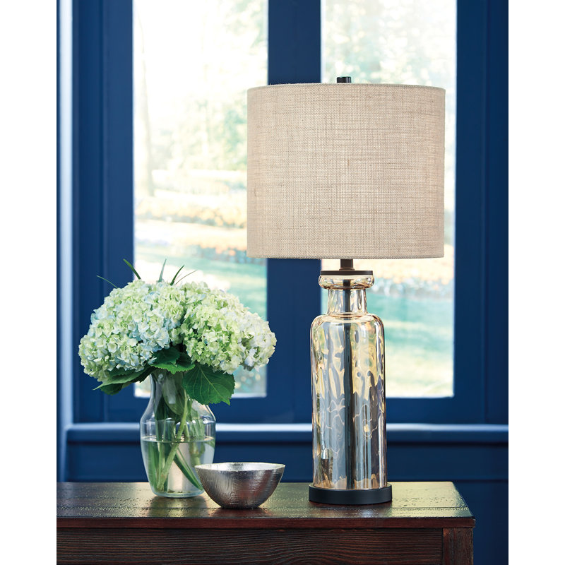 Lampe de table champagne 28 po Arva