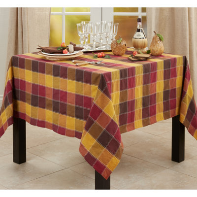 Bernardi Plaid Tablecloth
