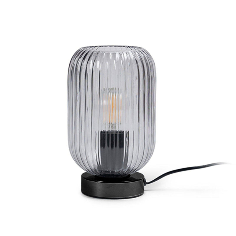 Showstead Table Lamp, Black, Grey