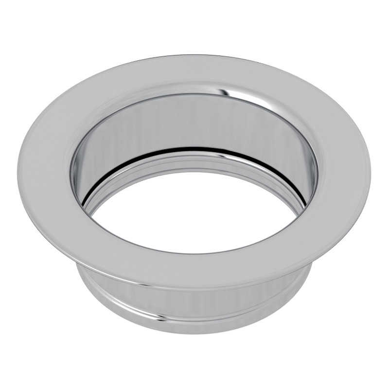 Rohl Disposal Flange, Polished Chrome
