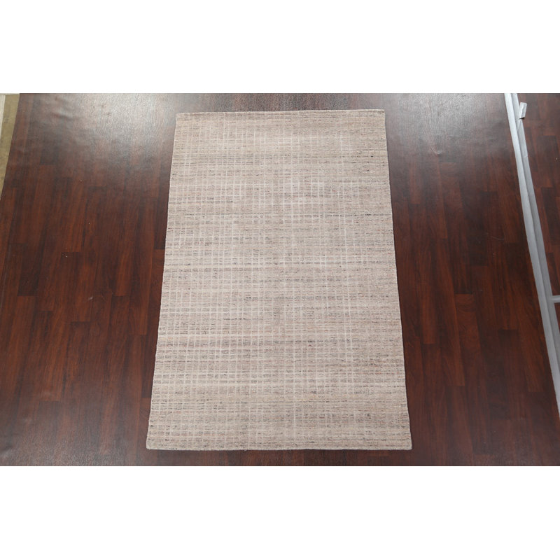 Modern Gabbeh Area Rug 5x8