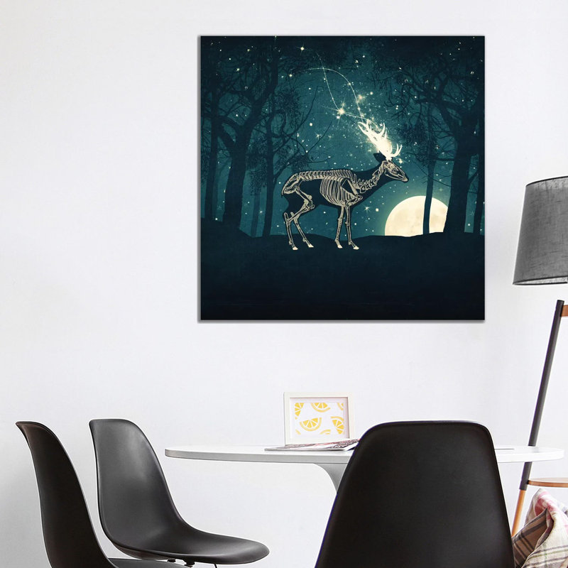 The Forest of the Lost Souls 1 Piece Wrapped Canvas Wall Art, 93.98cm H x 93.98cm W