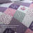 HoneiLife Flower Cluster Purple Blended Quilt Sets-118565877-126593064