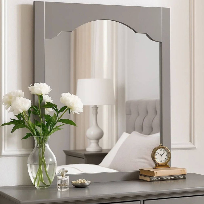 Miroir transitionnel l 32,6 po, blanc