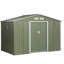 Townsell 4 ft. W x 3 ft. D Metal Garden Shed