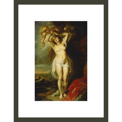 «Andromeda» par Peter Paul Rubens, impression giclée encadrée