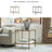 Glass Top End Table-69905405
