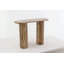 Console ovale en bois de manguier Cole and Grey