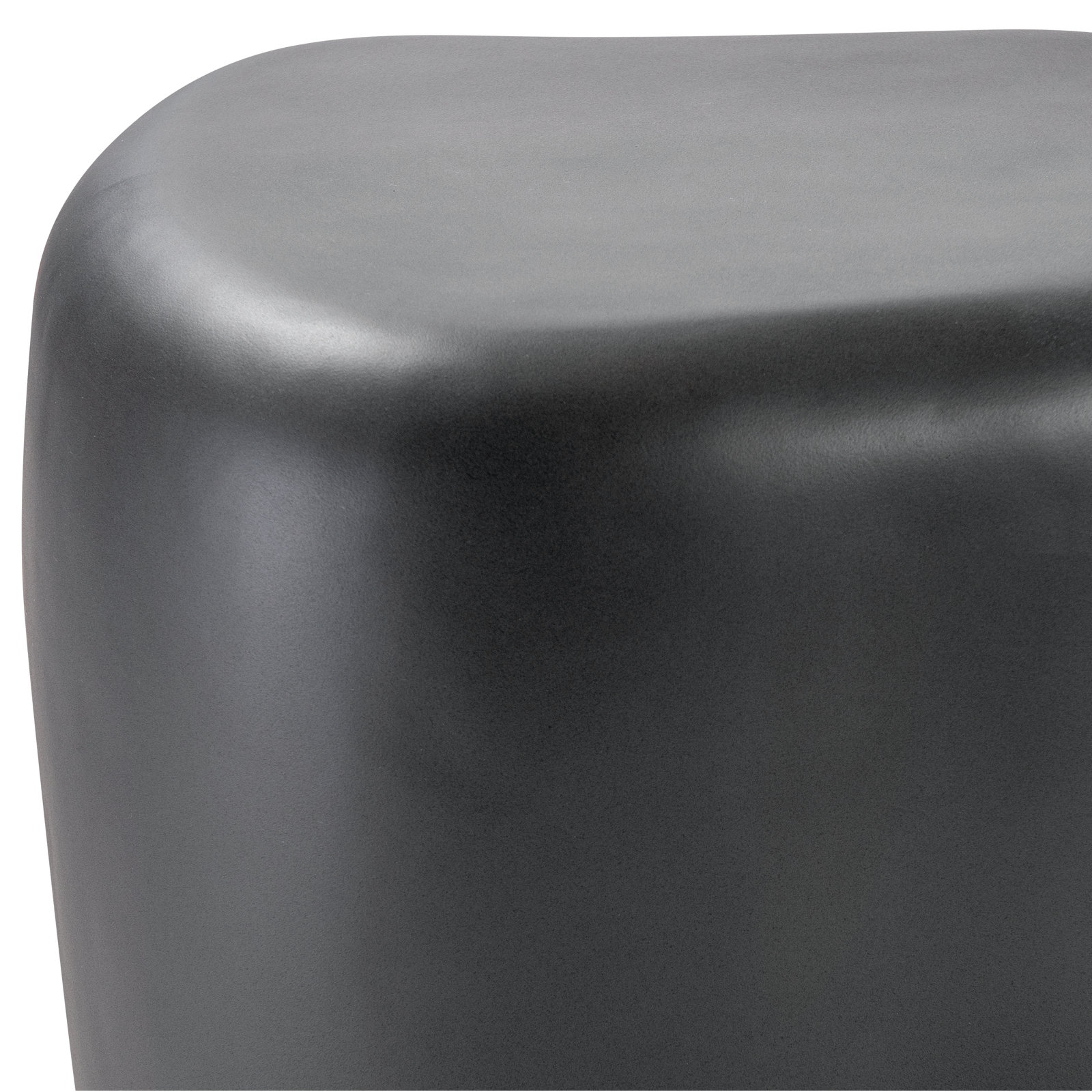 Bazaar 19" Patio Side Table, Gray
