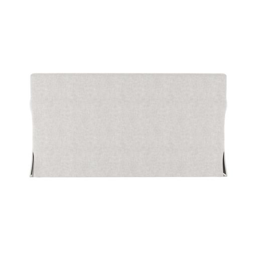 Ludlow Rolled-Arm Skirted Loveseat, 34" H x 60" W x 42" D, Plush Velvet Silver Streak, Weathered