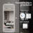 63" x 24" Rectangular Backlit Dressing Mirror with 3 Color Temperatures