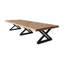 Table de conférence en bois massif de style industriel moderne-1496670816