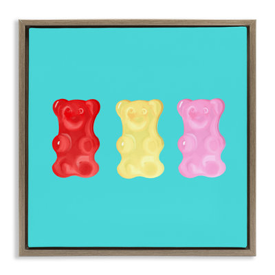 Mignons bonbons à l'ours gélifié