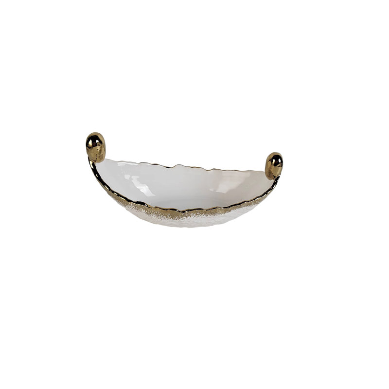 Mercer41 Raeyonna Ceramic Condiment Server