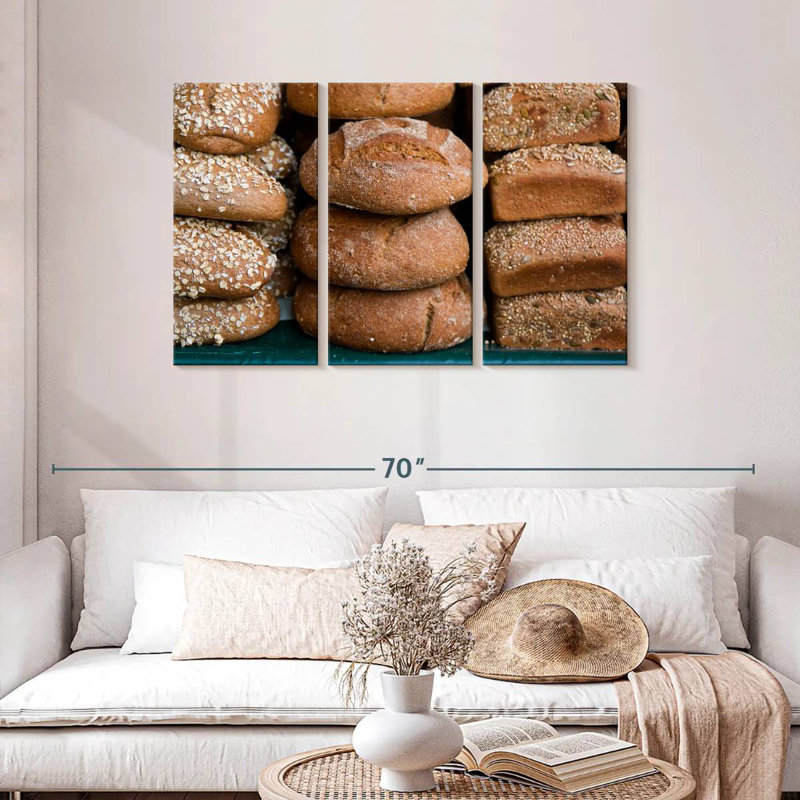 Yarlin Artisan Bread Collection, 28" H x 45" W