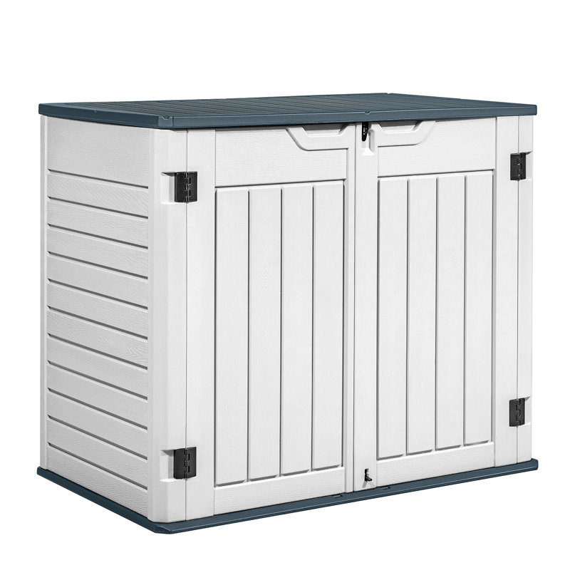 4.16 ft. W x 2.37 ft. D Horizontal Storage Shed