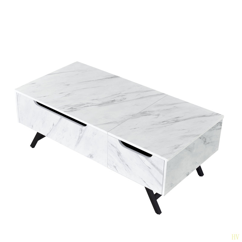 Table basse avec plateau relevable Throm