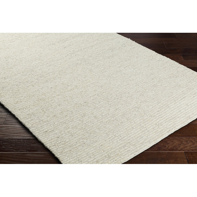 Totenham Wool Area Rug in Beige, Rectangle 12' x 15'
