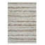Tapis abstrait antidérapant beige et brun 8 pi x 11 pi