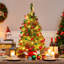 Lighted Artificial Fir Christmas Tree-321861991