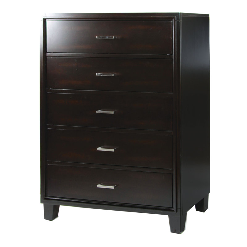 Commode 5 tiroirs Aniylah