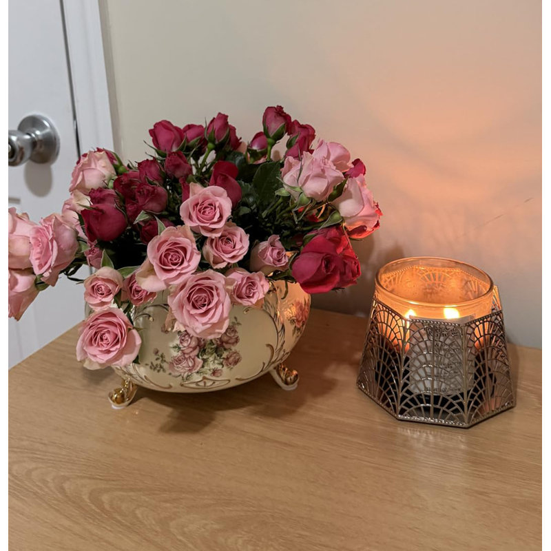 4'' H Metal Candle Accessories