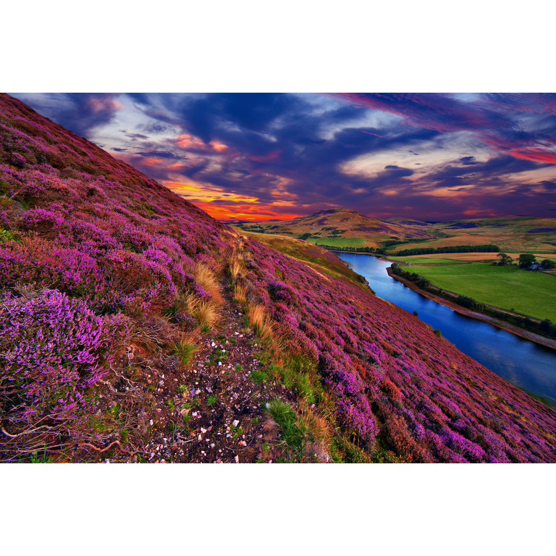 Schöne Landschaft der schottischen Natur