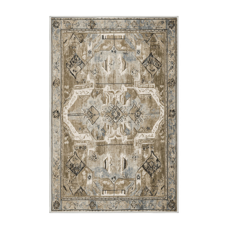 Eternal Mosaic Rug, Rectangle 6' x 9'