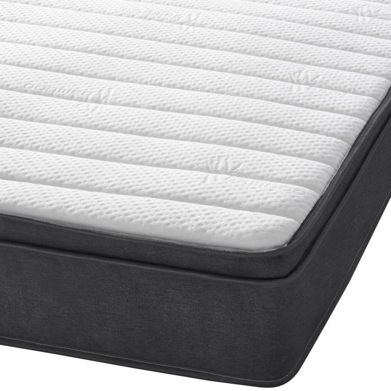 Matelas en mousse viscoélastique imprégnée de gel 10 po Alwyn Home Louisa, Grand