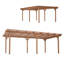 Pergola en bois massif-97875761