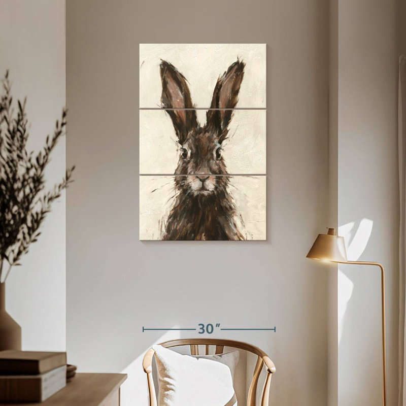 Brampt European Hare I, 38'' H x 24'' W