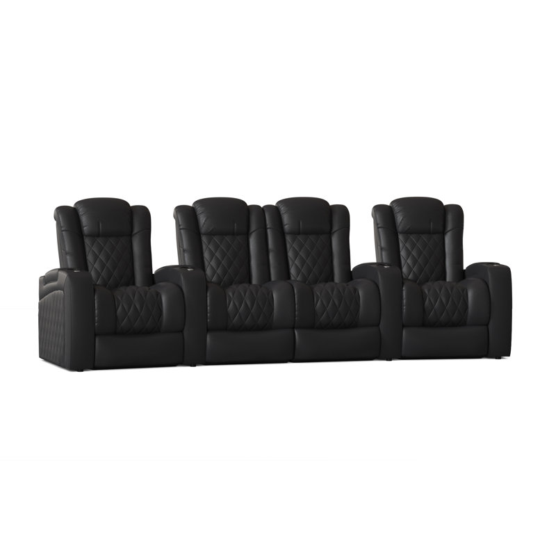 Sièges configurables home theater (rangée de 4), Ultranoir