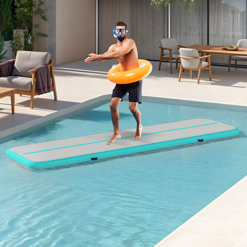Tapis de gymnastique aérienne, Vert