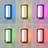 12.25’’ RGB LED Dimmable App Control Outdoor Wall Light