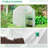 Walk-In Greenhouse, Outdoor Portable Plant Flower Growing Warm House With Roll-Up Door And 4 Shelves