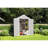 Campcraft Resin Storage Chamber 6*5Ft - Pp, Waterproof, Rust & Protected, Abundant Storage, Transparent Window Structure Quality Shielded, Spacious Inside, Hd